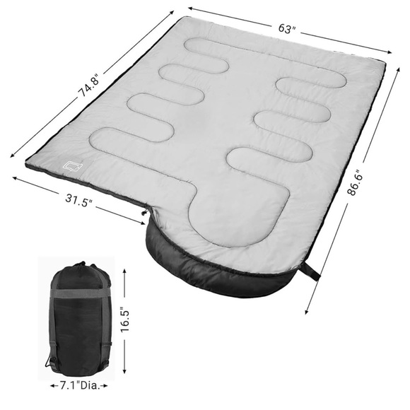 New Sleeping Bags (price is for ONE BAG) - Picture 6 of 7